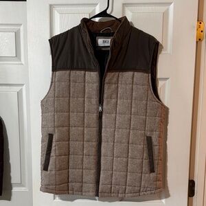 BKE Men's Two-Tone Quilted Vest